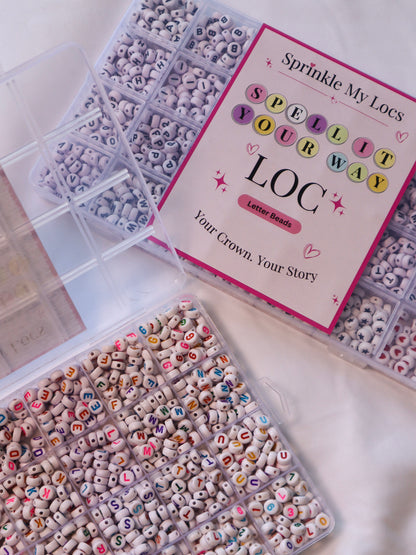 Letter Bead Sprinkle Kit