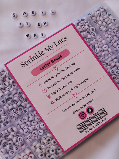 Letter Bead Sprinkle Kit