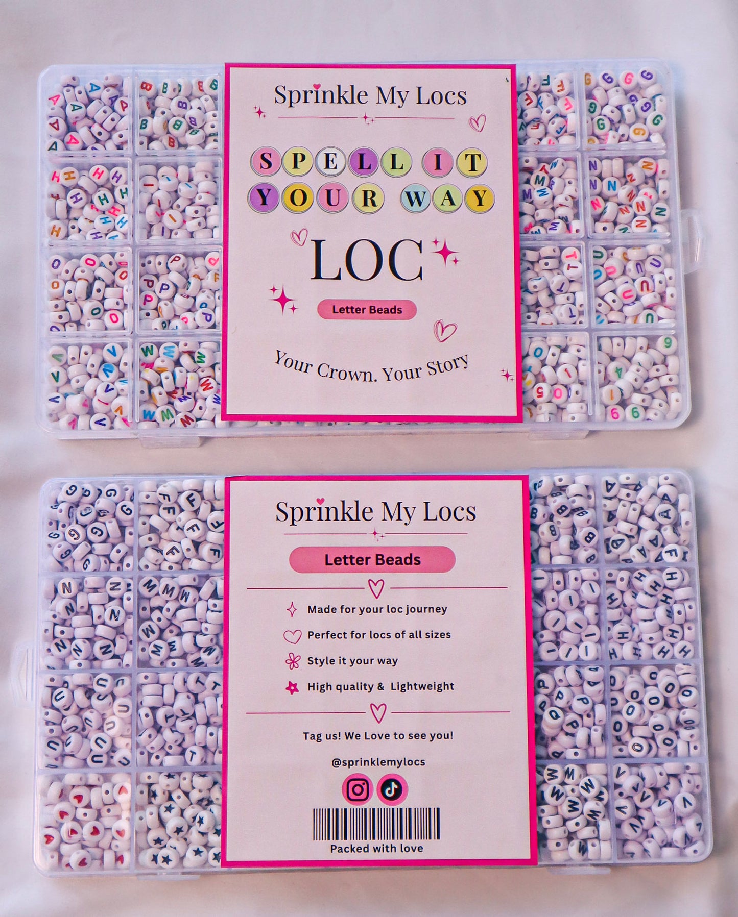 Letter Bead Sprinkle Kit