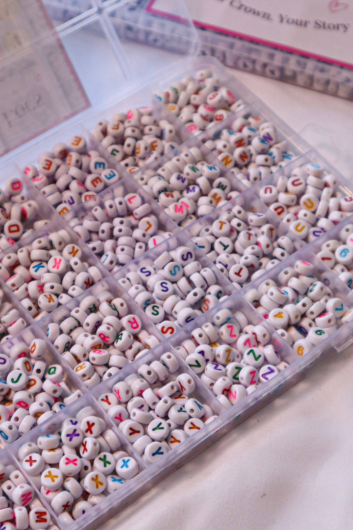 Letter Bead Sprinkle Kit