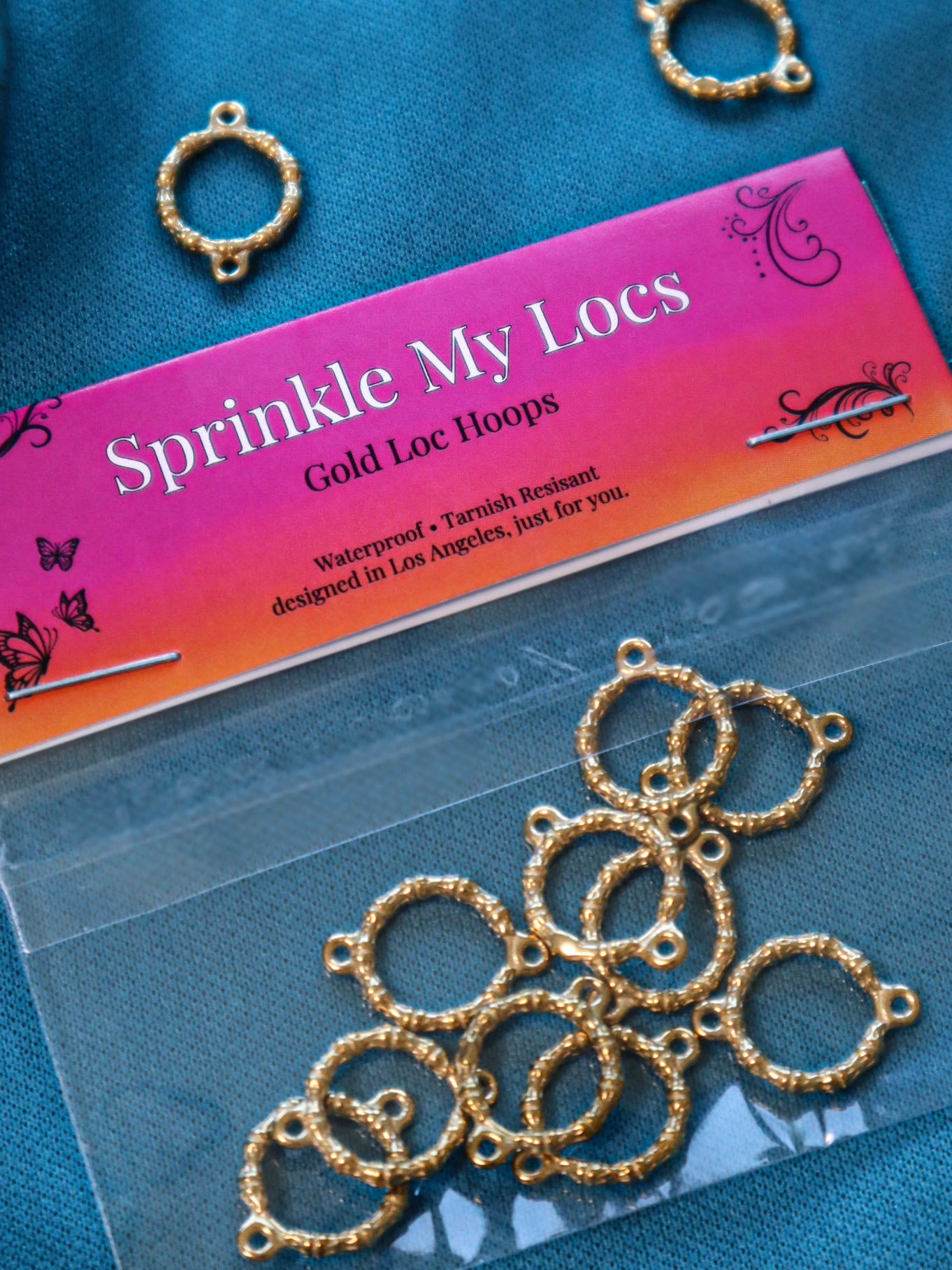 Good As Gold (Classic Bamboo Hoops)